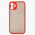 Чехол-накладка - PC041 для "Apple iPhone 12 mini" (red/black)