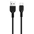 Кабель USB - Type-C Hoco X20 Snow Storm 18W 100см 3A  (black)