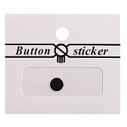 Наклейка Touch стикер-кнопка для Apple iPhone 5 (black/silver) (black/silver)