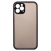 Чехол-накладка - PC041 для "Apple iPhone 12 Pro Max" (black/black)