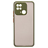 Чехол-накладка - PC041 для "Xiaomi Redmi 10C" (green/black)