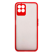 Чехол-накладка - PC041 для "OPPO realme 8i" (red/black)  (203444)