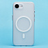 Чехол-накладка - SM038 SafeMag для "Apple iPhone 16e" (white/matte transparent)