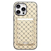 Чехол-накладка - SM022 SafeMag c картхолдером  для "Apple iPhone 14 Pro Max" (white)
