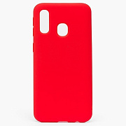 Чехол-накладка - SC162 для "Samsung SM-A405 Galaxy A40" (red)