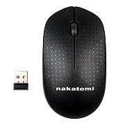 Мышь оптическая беспроводная Nakatomi Navigator MRON-02U (black)