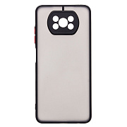 Чехол-накладка - PC041 для "Xiaomi Poco X3/Poco X3 Pro" (black/black)  (203524)