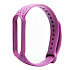 Ремешок - WB08 Xiaomi Mi Band 5/Mi Band 6 силикон на кнопке (регулируемый) (violet)