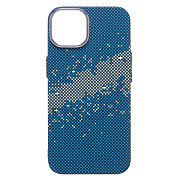 Чехол-накладка Luxo Creative PC  для "Apple iPhone 13" (135) (blue/green)