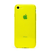 Чехол-накладка - SC344 для "Apple iPhone 7/8/SE 2022" (transparent/yellow) (232071)