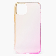 Чехол-накладка - SC169 для "Apple iPhone 11 Pro" (gold/pink)