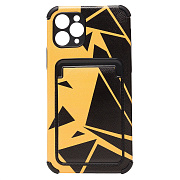 Чехол-накладка - SC284 с картхолдером для "Apple iPhone 11 Pro" (003) (multicolor)