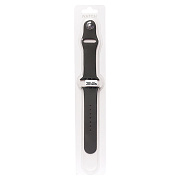 Ремешок - ApW Sport Band Apple Watch 38/40/41 mm силикон на кнопке (L) (gray)