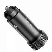 Адаптер Автомобильный Hoco Z49 Level 5V/2A 2USB (black)
