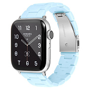 Ремешок - ApW30 Apple Watch 42/44/45/49 mm акриловый (light blue)