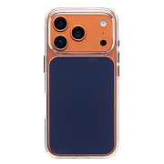 Чехол-накладка SM046 SafeMag для "Apple iPhone 17 Pro" (dark blue/transparent)