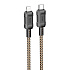 Кабель Type-C - Apple lightning Hoco X94 Leader PD 20W 100см 3A  (gold)