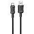 Кабель USB - Type-C Hoco X94 Leader 18W 100см 3A  (black)