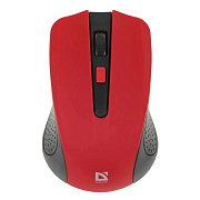 Мышь оптическая беспроводная Defender Accura MM-935 (red)