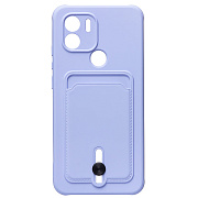 Чехол-накладка - SC304 с картхолдером для "Xiaomi Redmi A2+" (light violet) 
