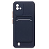 Чехол-накладка - SC315 с картхолдером для "OPPO realme C11 2021" (dark blue) (214438)