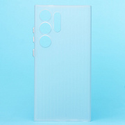 Чехол-накладка - PC089 для "Samsung Galaxy S24 Ultra" (matte transparent)