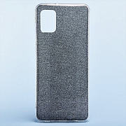 Чехол-накладка - Glamour для "Samsung SM-A315 Galaxy A31" (black)