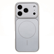 Чехол-накладка - SM090 AG-Glass для "Apple iPhone 17 Pro" (silver)