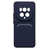 Чехол-накладка - SC337 с картхолдером для "Honor Magic 6 Pro" (dark blue) (232778)