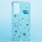 Чехол-накладка - SC242 для "Samsung SM-A525 Galaxy A52" (007) (прозрачный)