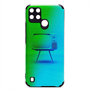 Чехол-накладка - SC310 для "Realme C21Y/C25Y" (008) (black)