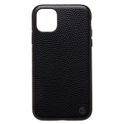 Чехол-накладка Cellis SM030 SafeMag для "Apple iPhone 11" Натуральная кожа зернистая (black) (237460)
