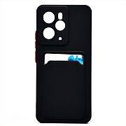 Чехол-накладка - SC337 с картхолдером для "Realme 14 5G Global" (black) (239777)