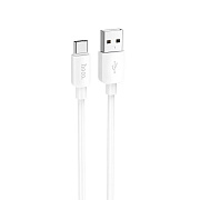 Кабель USB - Type-C Hoco X96 27W 100см 3A  (white)