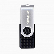 Флэш накопитель USB/MicroUSB 128 Гб Smart Buy Trio 3-in-1 OTG (USB Type-A+USB Type-C+micro USB) (black/grey)