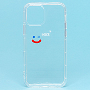 Чехол-накладка - SC196 для "Apple iPhone 12 Pro Max" (001) (прозрачный)