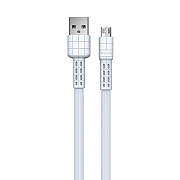 Кабель USB - micro USB Remax RC-116m Armor series  100см 2,4A  (white)