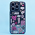 Чехол-накладка - SC334 для "Apple iPhone 15 Pro" (multi color) (002) (224054)