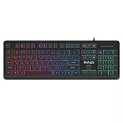 Клавиатура Defender Raid GK-778DL мембранная игровая с подсветкой USB (black)