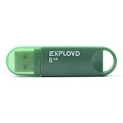 Флэш накопитель USB  8 Гб Exployd 570 (green)