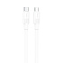 Кабель Type-C - Type-C Hoco X84 Solid PD 60W 100см 3A  (white)