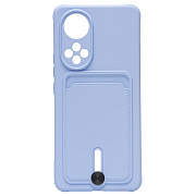 Чехол-накладка - SC304 с картхолдером для "Honor 50/Nova 9" (light violet)
