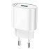 Адаптер Сетевой Hoco C109A QC3.0 USB 3A/18W (white)