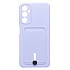 Чехол-накладка - SC304 с картхолдером для "Samsung SM-A057 Galaxy A05s" (light violet)