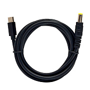 ЗУ для ноутбука - кабель Type-C-5,5x2,5мм (Яндекс станция Макс,Toshiba, Fujitsu, Acer, Dell, MSI, HP, Lenovo, Asus, Compaq) (black)