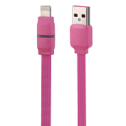 Кабель USB - Apple lightning Remax RC-029i Breathe  100см 2,4A  (pink)