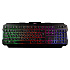Клавиатура Smart Buy SBK-308G-K RUSH Warrior мембранная игровая с подсветкой USB (black)