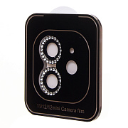 Защитное стекло для камеры - СG04 для "Apple iPhone 12" (black) (231510)