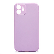 Чехол-накладка Activ Full Original Design с закрытой камерой для "Apple iPhone 12" (light violet) (205923)