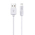 Кабель USB - Apple lightning Hoco X1 Rapid 12W 200см 2,4A  (white)